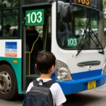 부산 초등학생 버스요금