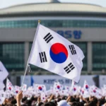kbs 광복절 태극기