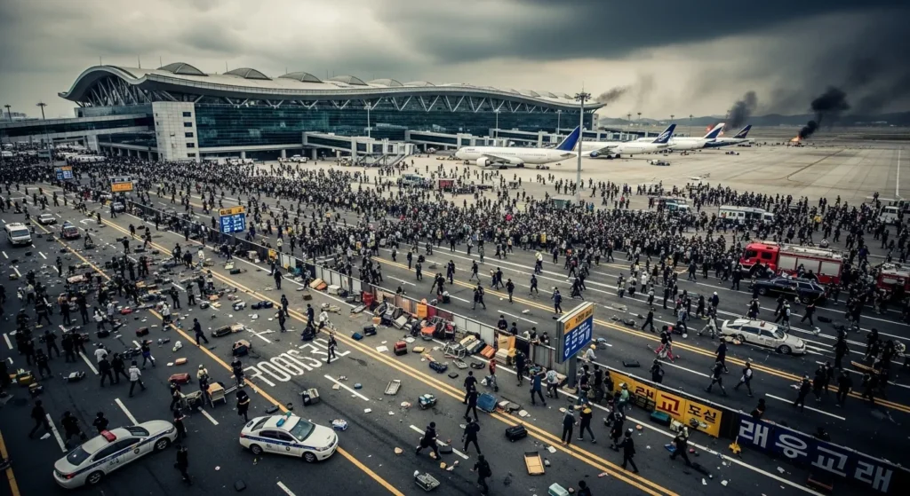 인천공항 난동