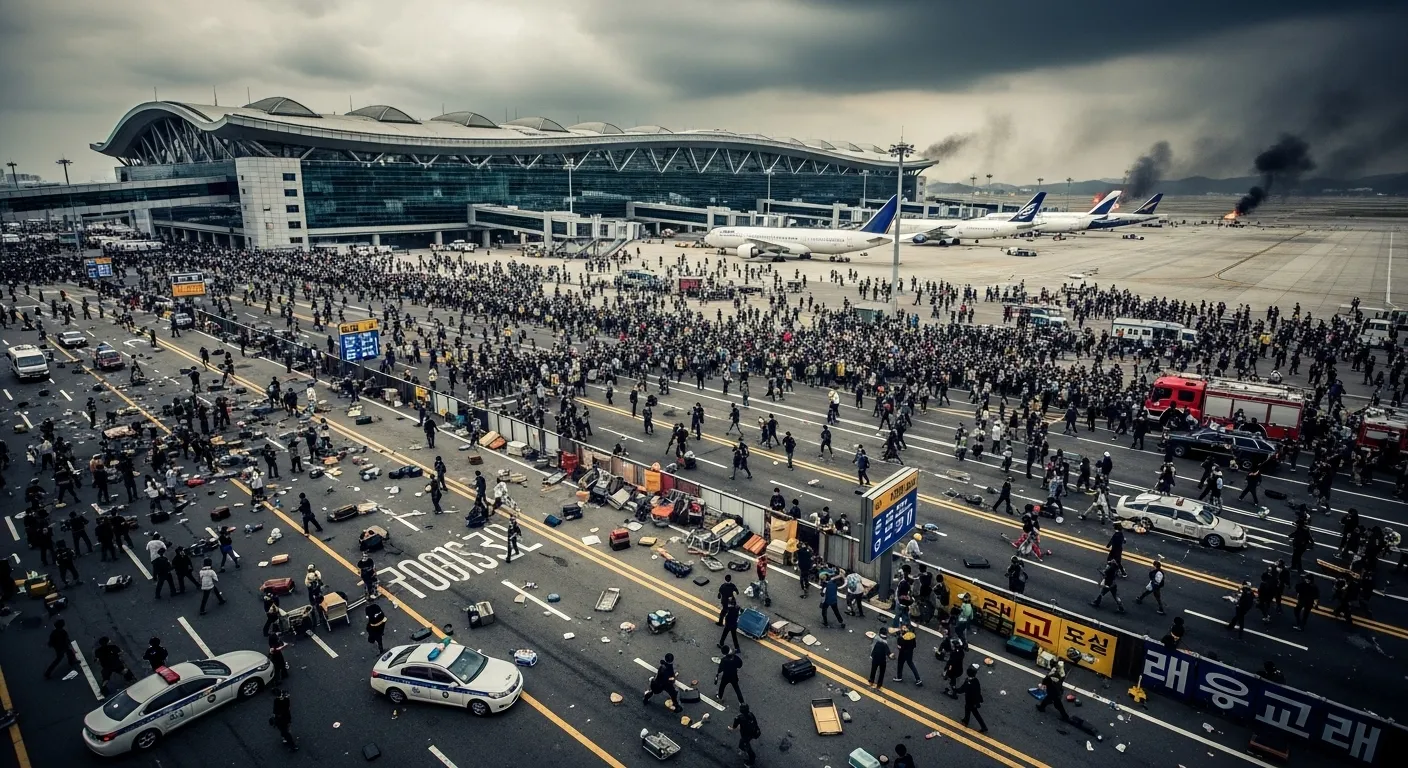 인천공항 난동