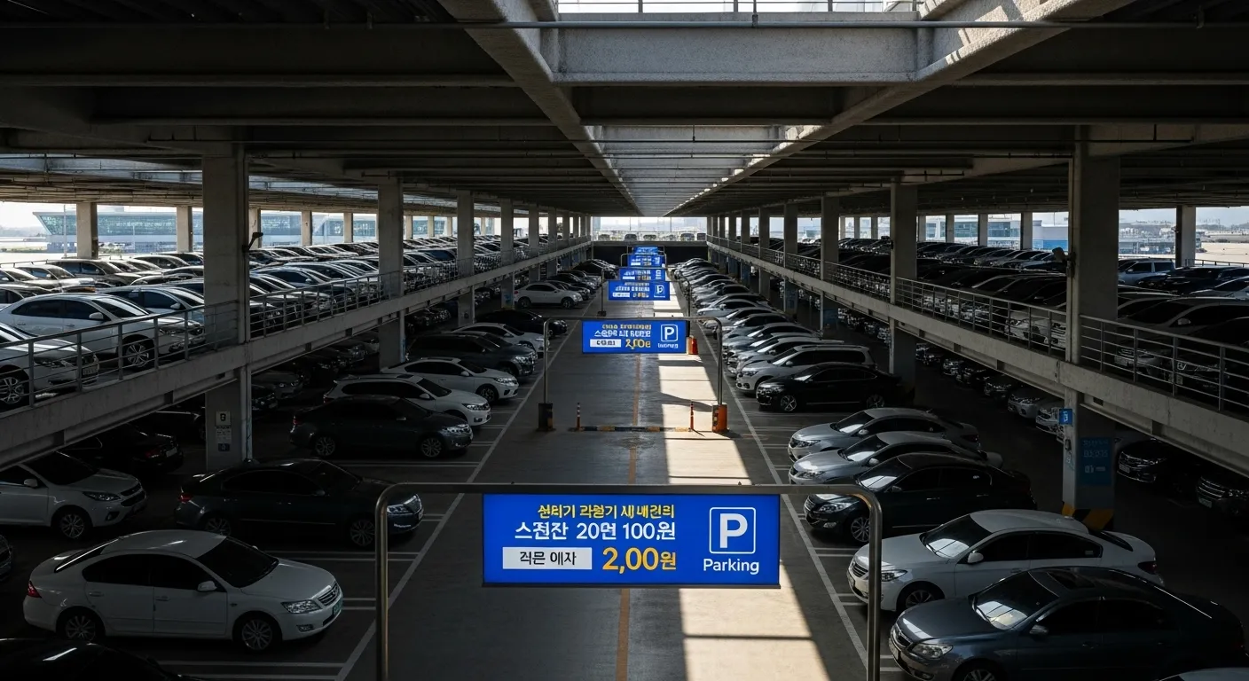 인천공항 주차장 요금