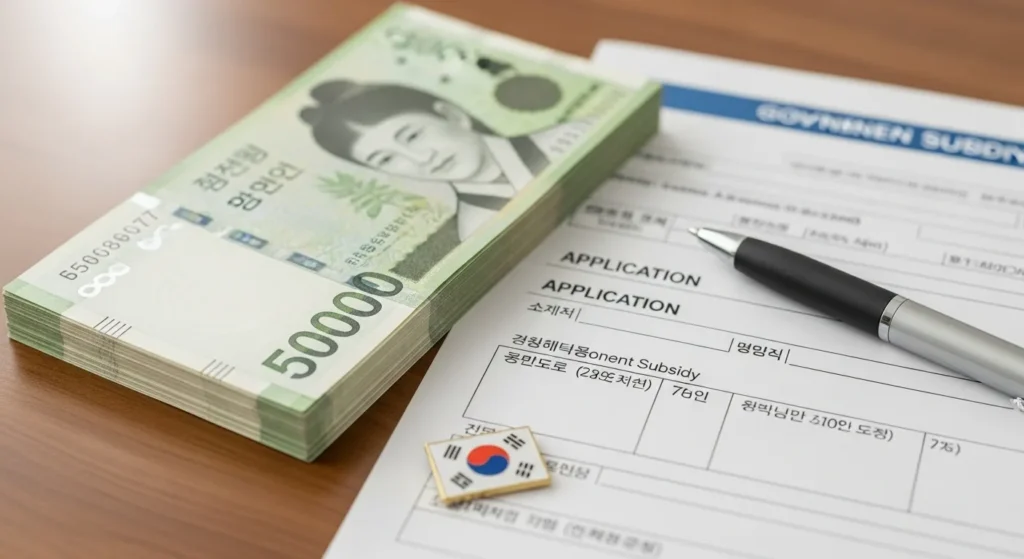 정부 보조금 25만원 신청