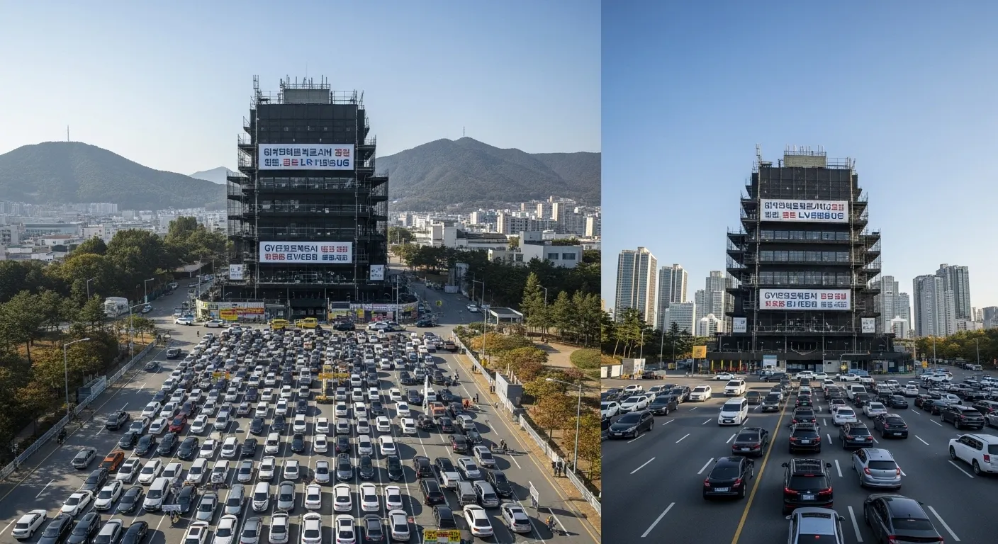 계양산 러브버그 점령
