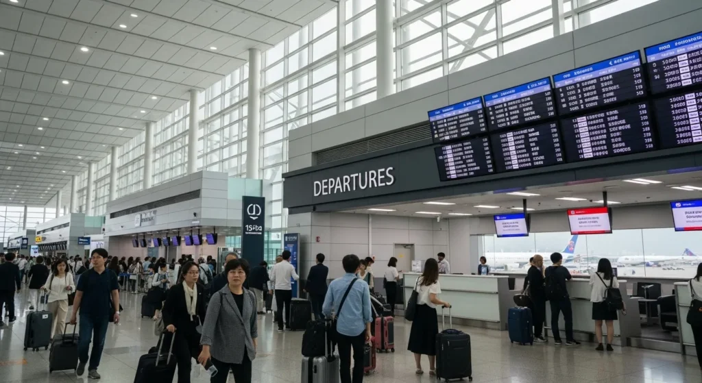 인천공항 출발정보