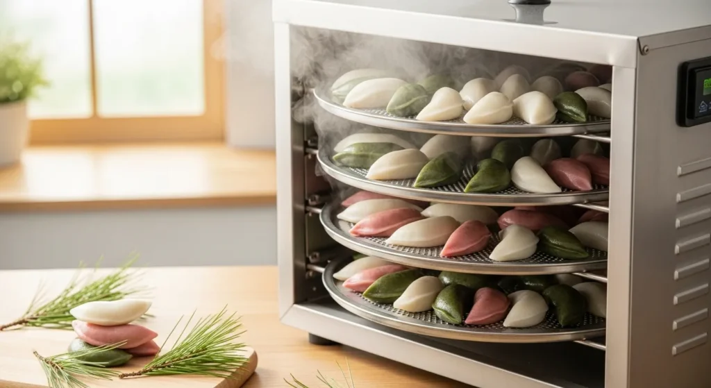 송편 찌는 기계