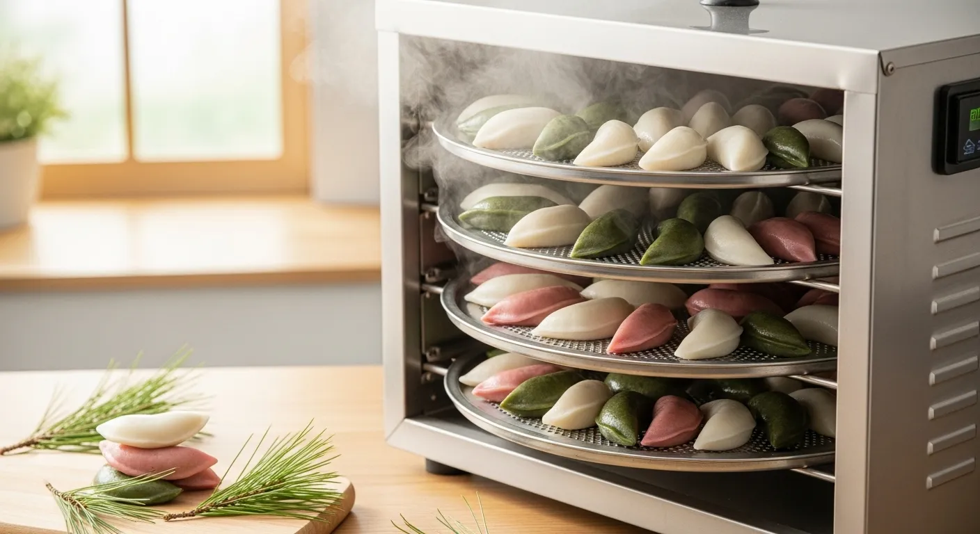 송편 찌는 기계