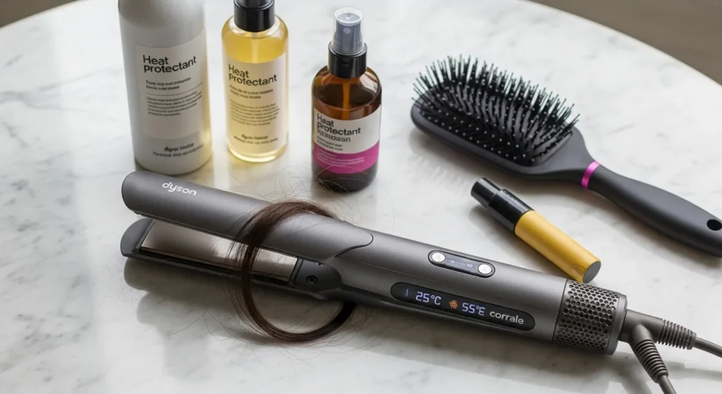 다이슨 고데기 사용법