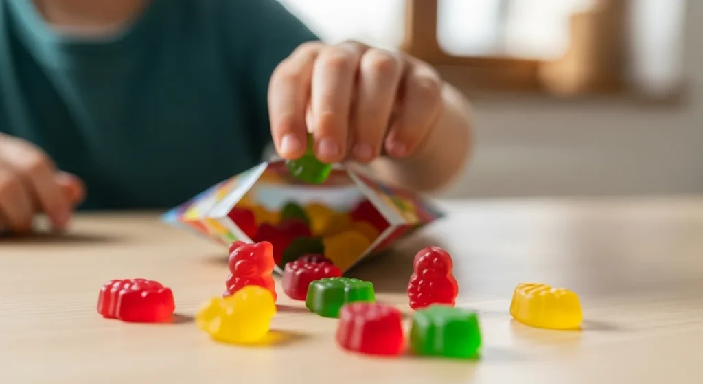 어린이 비타민캔디 섭취량