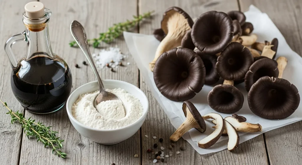 식초 밀가루 검버섯