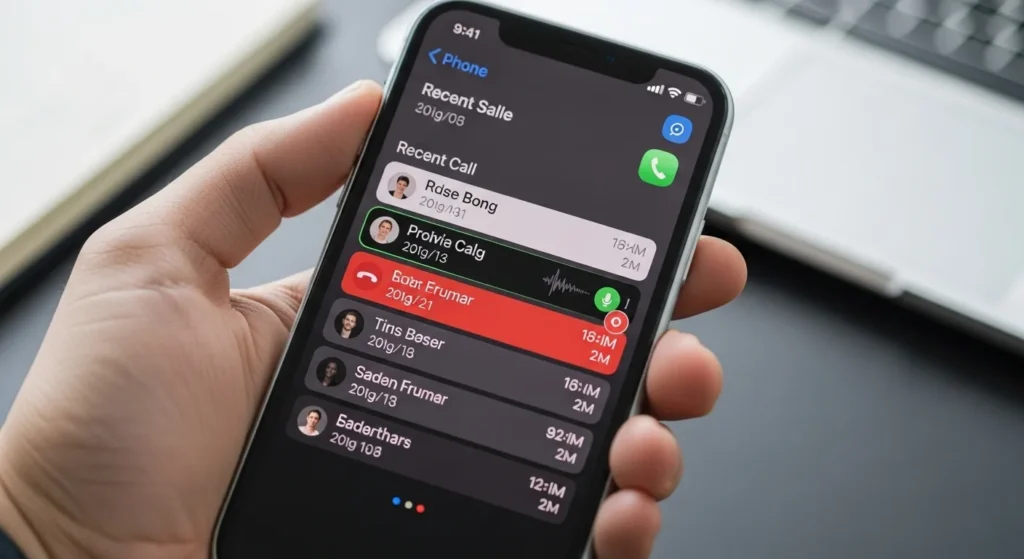 아이폰 통화녹음 보는 법