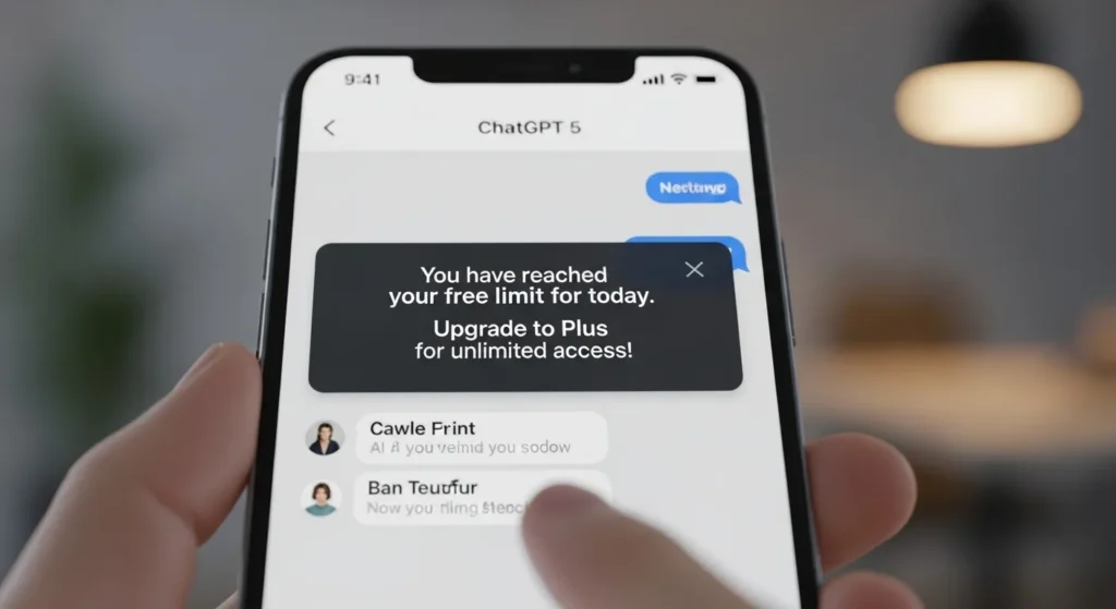 챗gpt 5 무료 한도