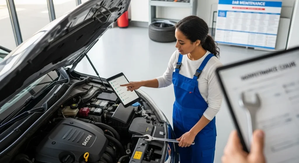 자동차 정기점검 주기표