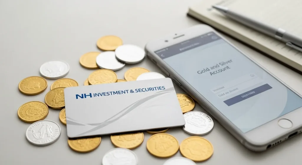 nh투자증권 금현물 계좌 개설