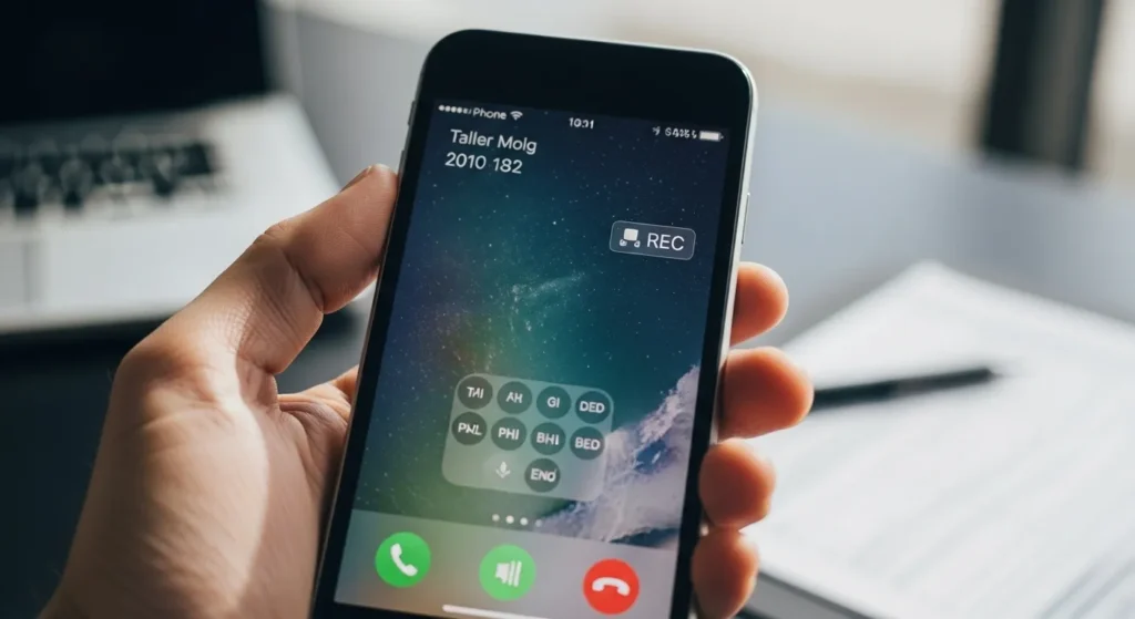 아이폰 통화 녹음 허용 경우