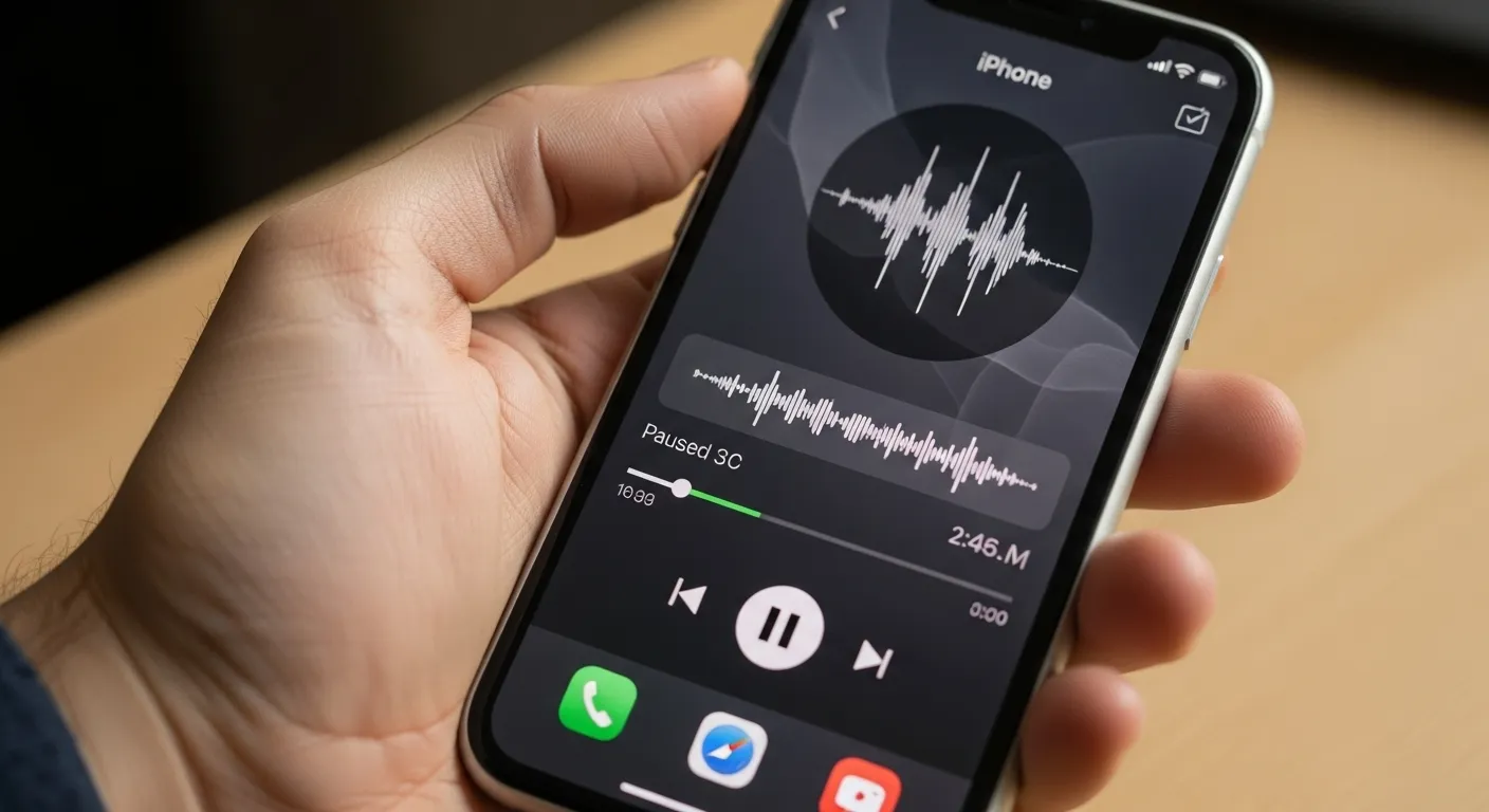 아이폰 통화녹음 재생 방법