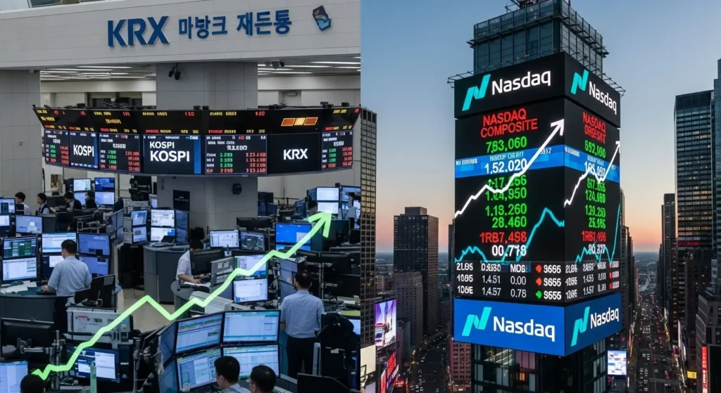 코스피 나스닥 지수